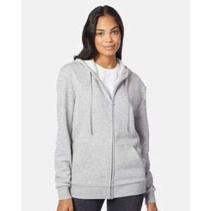Hanes Brand Alternative Apparel Mens 3XL Fleece Zip Sweat Jacket Hoodie AGS3B74